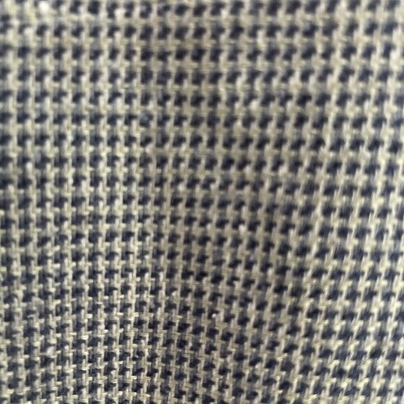 Vtg Stanley Blacker Silk Blend Sport Coat Blazer Mens 38 Short Gray Check Lined - Picture 3 of 16